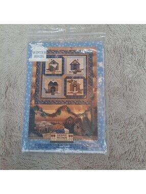 Debbie Mumm Winter Birds Quilt Wallhanging Bird Garland Sewing Pattern